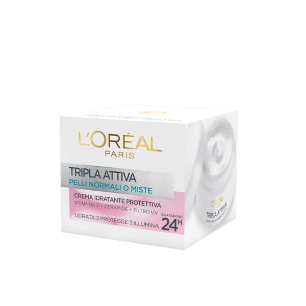 L’Oréal Tripla Attiva Pelli Normali e Miste 50 ml