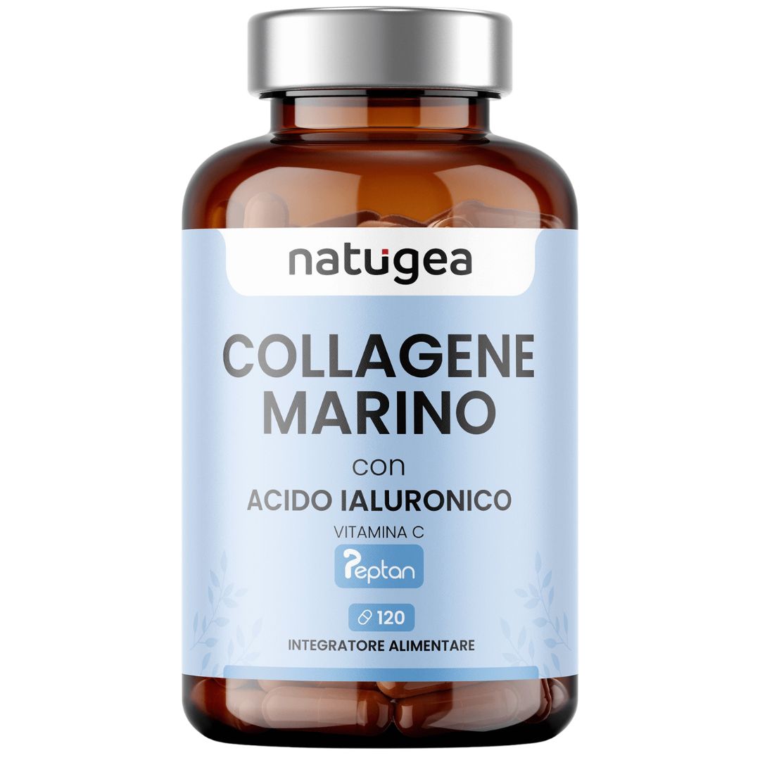 Collagene marino Peptan® con acido ialuronico e vitamina C