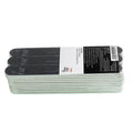 Peggy Sage Lotto 30 Limette per Unghie 2 Facce 100/180, Nero