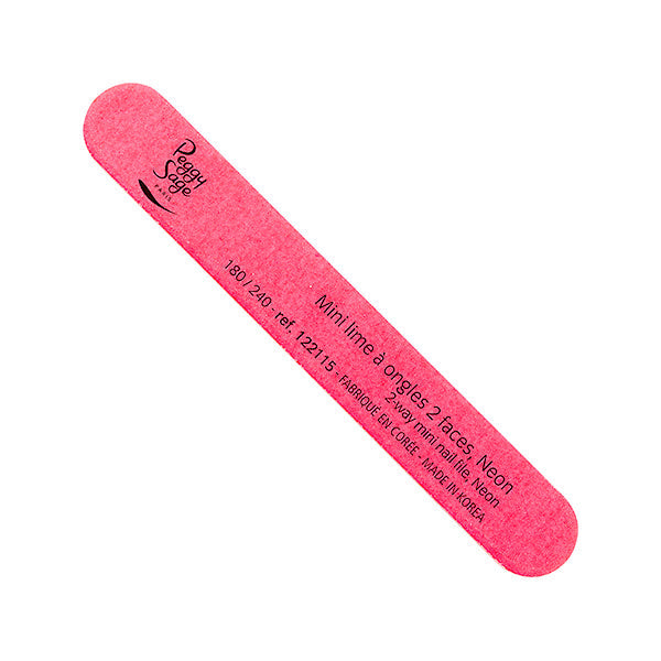 Peggy Sage Mini Limetta per Unghie Neon Pink