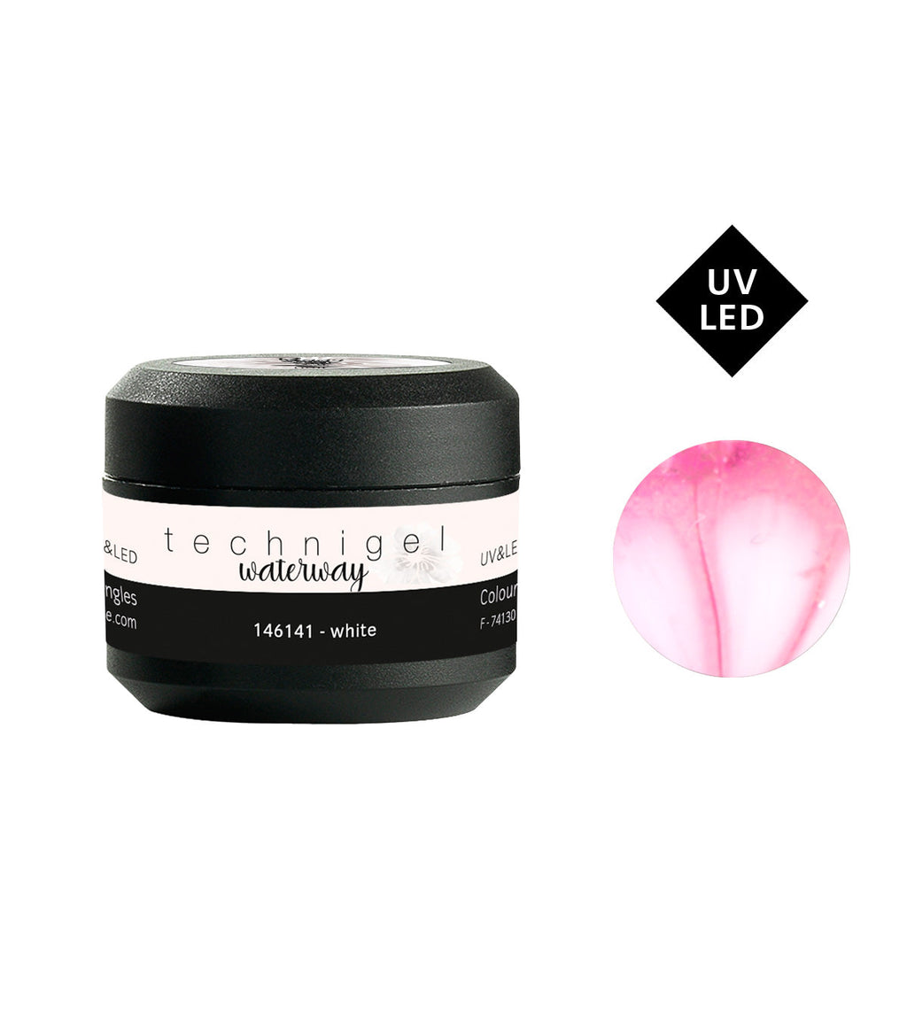 Peggy Sage Gel Colorato per Unghie Uv&led Waterway White 5G