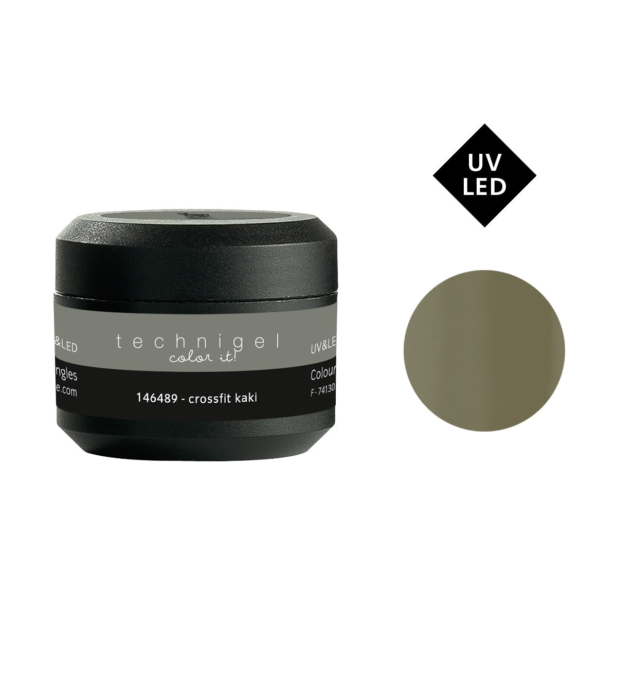 Peggy Sage Gel UV Colorato per Unghie Crossfit Kaki 5G