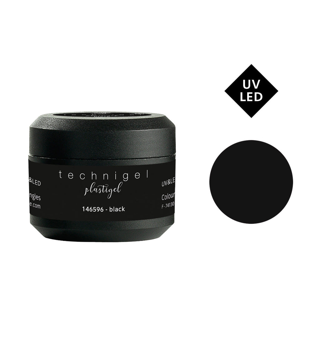 Peggy Sage Gel Plastigel per Unghie Uv&led Black - 5G
