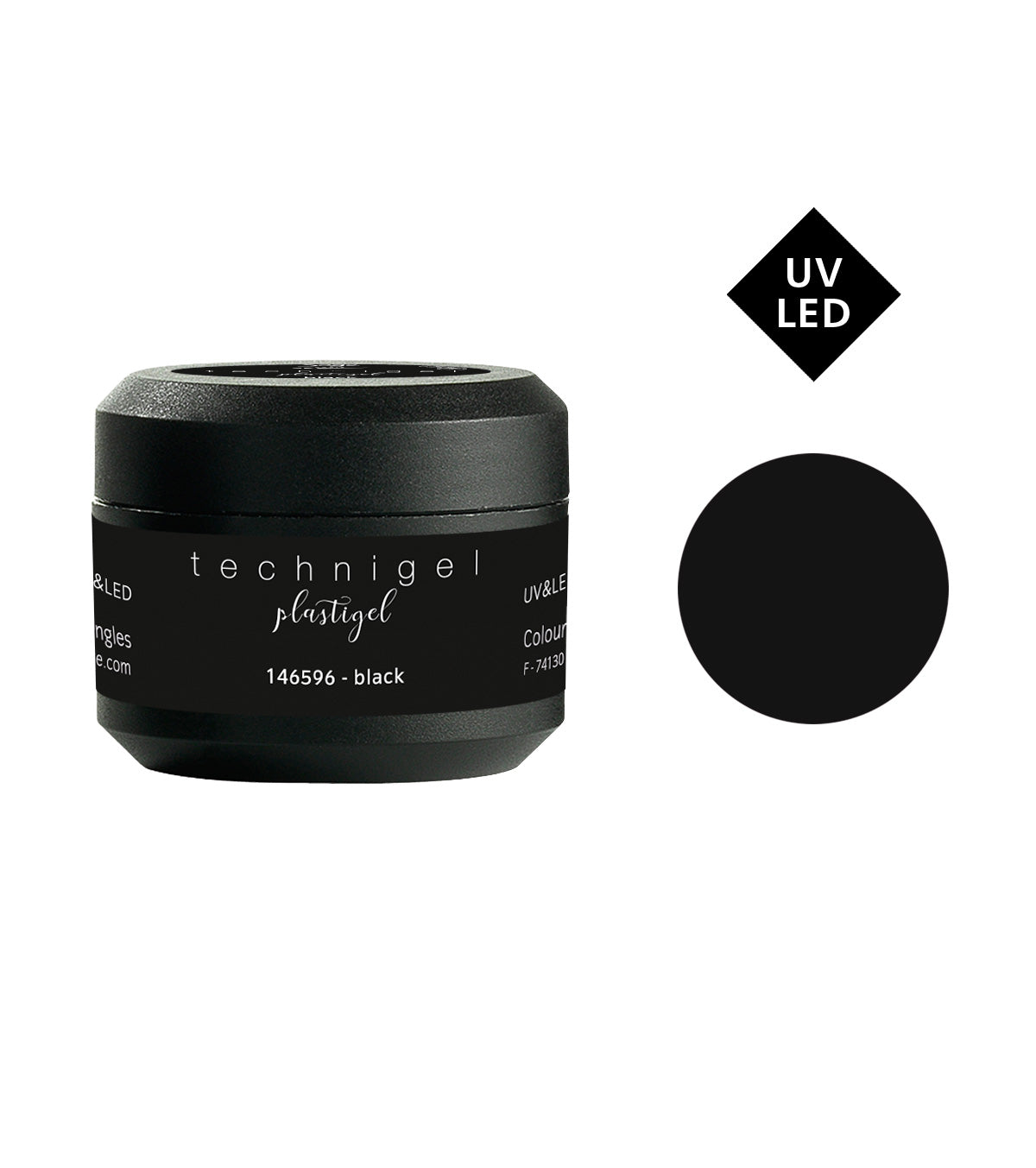 Peggy Sage Gel Plastigel per Unghie Uv&led Black - 5G