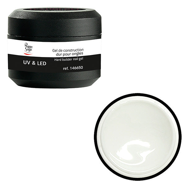 Peggy Sage Gel UV Eledfrench Manicure per Unghie Extra-bianco