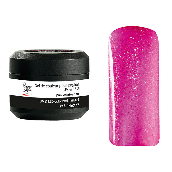 Peggy Sage Gel Uv&led Colorato per Unghie Pink Celebration 5G