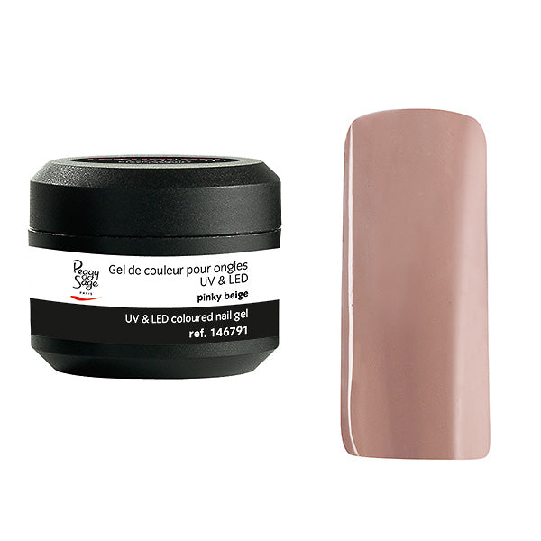 Peggy Sage Gel Uv&led Colorato per Unghie Pinky Beige 5G