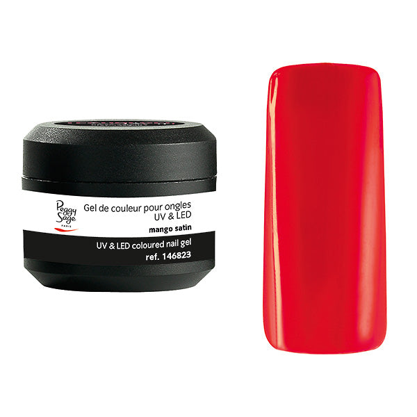 Peggy Sage Gel Uv&ledcolorato per Unghie Mango Satin 5G