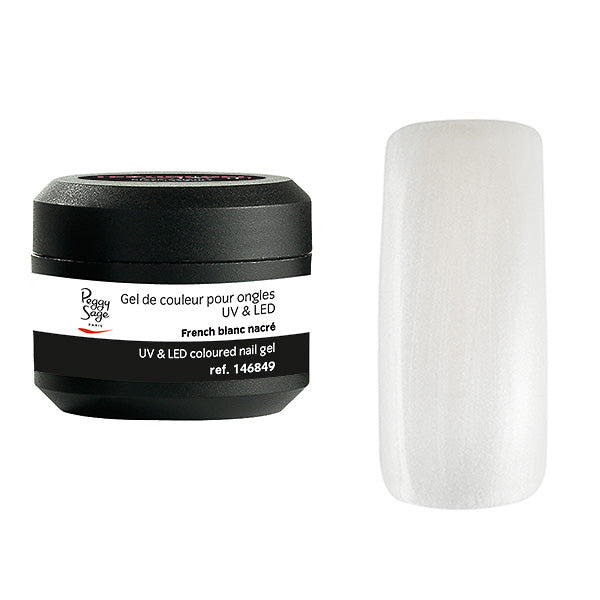 Peggy Sage Gel Uv&led Colorato per Unghie French Blanc 5G