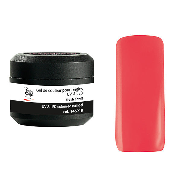 Peggy Sage Gel Uv&led Colorato per Unghie Fresh Corail 5G