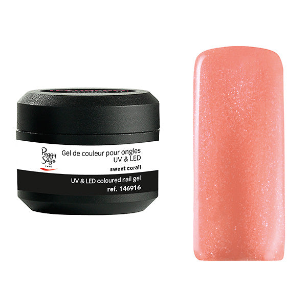 Peggy Sage Gel Uv&led Colorato per Unghie Sweet Corail 5G