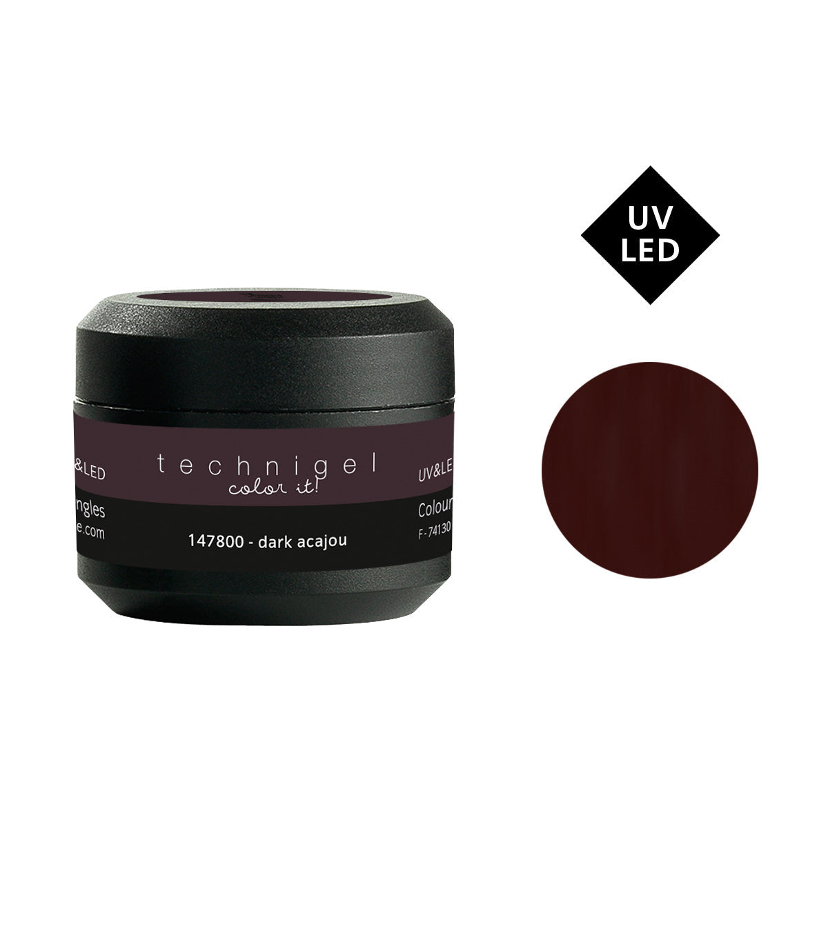 Peggy Sage Gel UV Colorato per Unghie Dark Acajou 5G