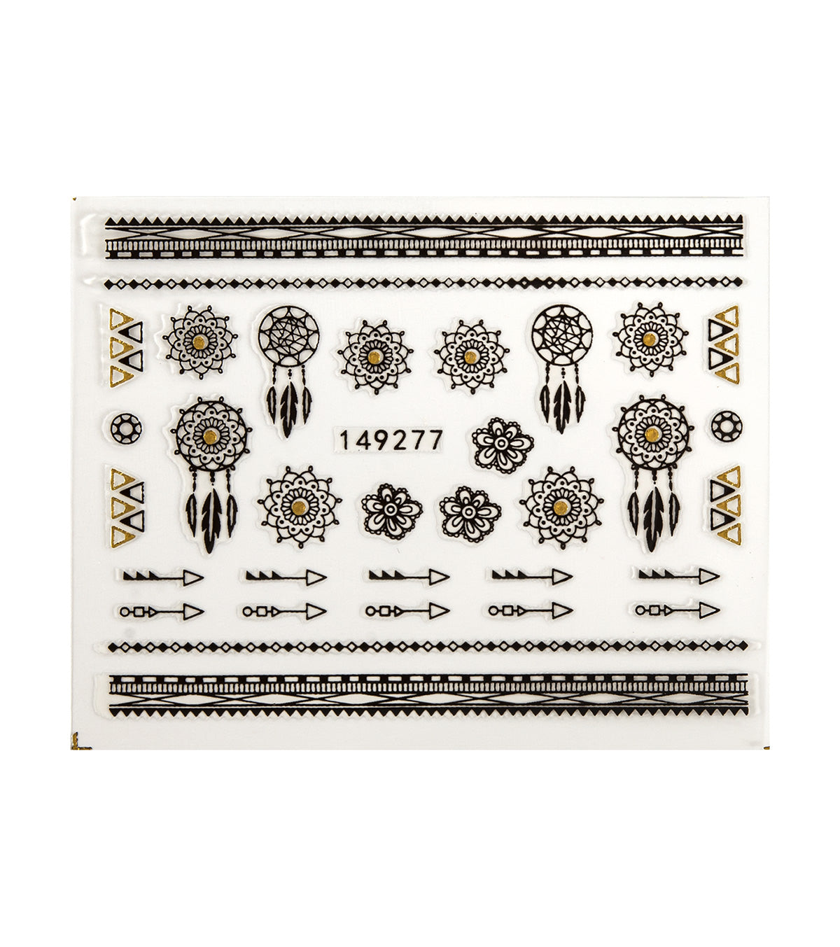 Peggy Sage Decorazioni Adesive per Unghie Mandala