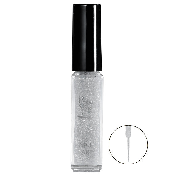 Peggy Sage Smalti per Unghie Nail Art Paillete Argent 7 ml