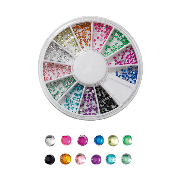 Peggy Sage Carosello per Strass per Unghie Jewels 600PCS