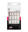 Peggy Sage Set 24 Unghie Finte Idyllic Nails Smart Oval