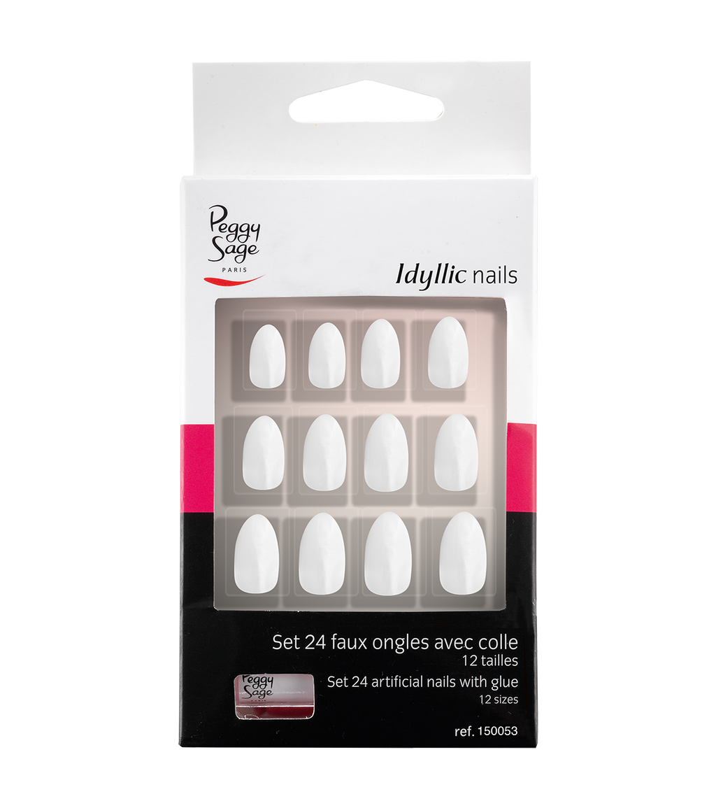 Peggy Sage Set 24 Unghie Finte Idyllic Nails - Stiletto Chic