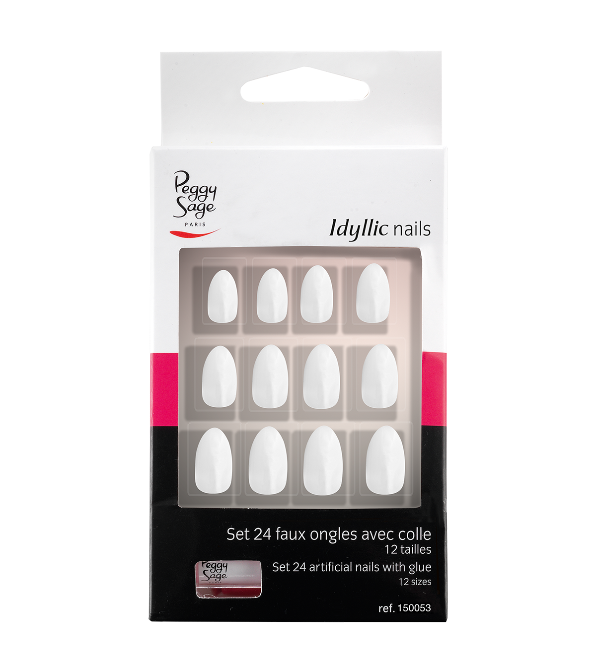 Peggy Sage Set 24 Unghie Finte Idyllic Nails - Stiletto Chic