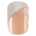 Peggy Sage Set 24 Unghie Finte Idyllic Nails - Shiny French