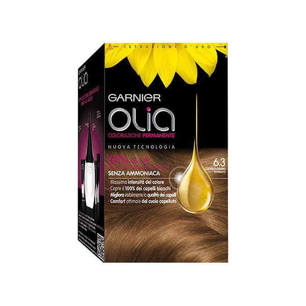 Garnier Olia Castano Chiaro Dorato 6,3