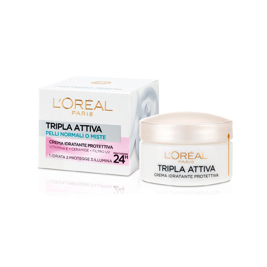 L’Oréal Tripla Attiva Pelli Normali e Miste 50 ml