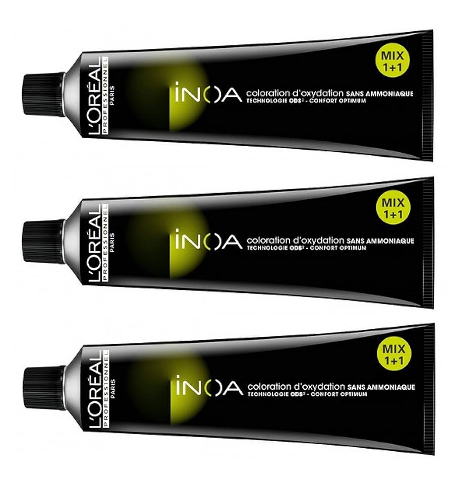 L’Oréal Professionnel Inoa Castano Chiaro 5 3 Pezzi