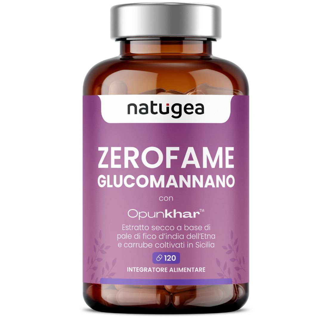 ZEROFAME® · Glucomannano con Opunkhar®