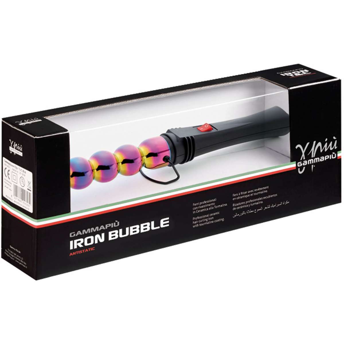 GammaPiù Ferro Arricciante Bubble Iron C Per Capelli