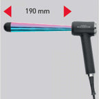 GammaPiù Rainbow Korner Xl Ferro Arricciante Per Capelli