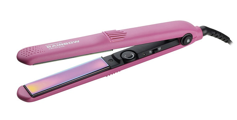GammaPiù Rainbow Antistatic Piastra Per Capelli 230° Colore Rosa