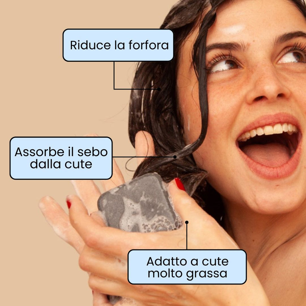 Set Solido Capelli Grassi – Purifica Senza Seccare