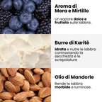 Balsamo Labbra BERRY - Mora e Mirtillo