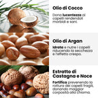 Balsamo Solido Nutriente per capelli Crespi