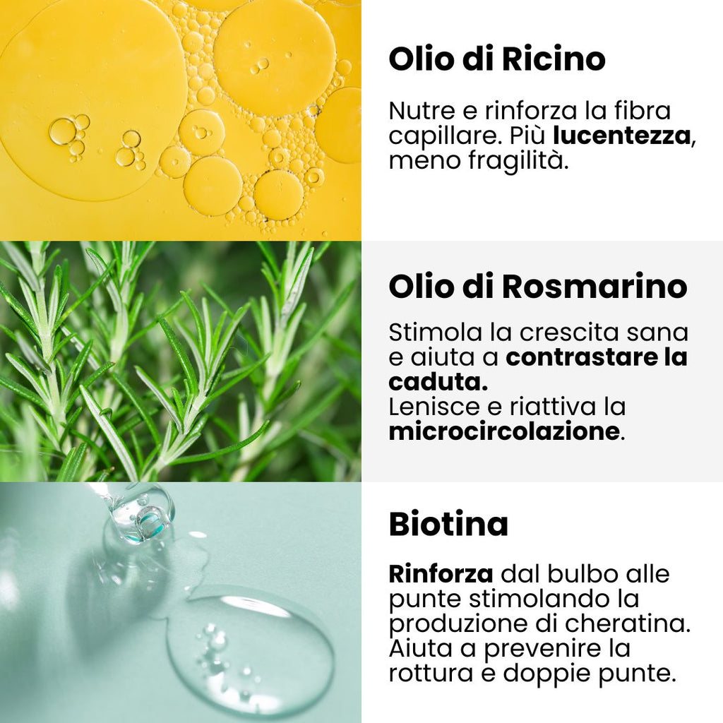 Shampoo Solido Rivitalizzante Biotina e Rosmarino