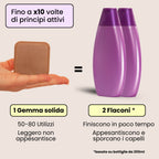 Balsamo Solido Nutriente per capelli Crespi