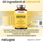 Ananas, centella, ortosifon e tarassaco · 120 capsule