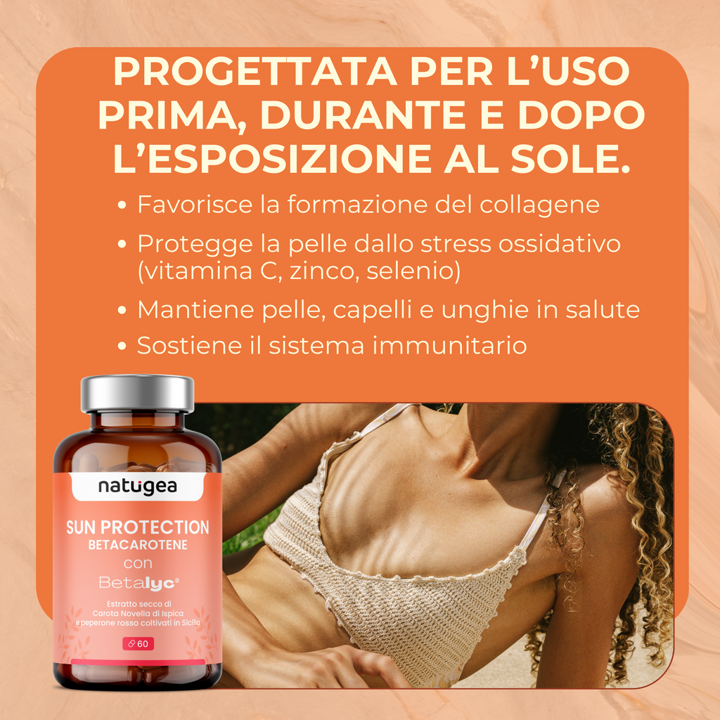 Betacarotene con Betalyc® e Agrumix®