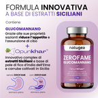ZEROFAME® · Glucomannano con Opunkhar®