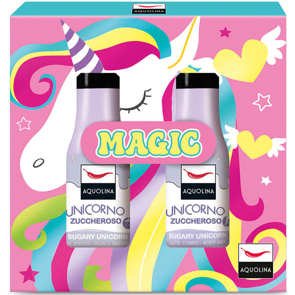 Aquolina Cofanetto Magic Unicorno Bagno + Latte Corpo 125 ml