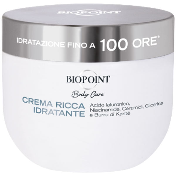 Biopoint Body Care Crema Ricca Idratante Acido Ialuronico 400 ml