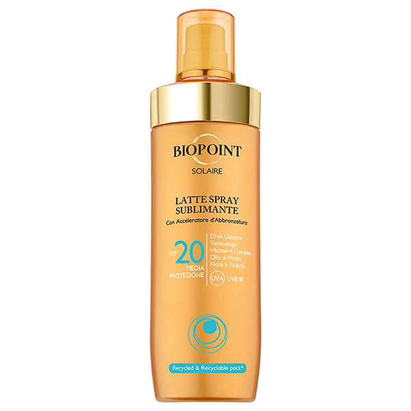 Biopoint Solaire Latte Spray Subliminante SPF 20 250 ml