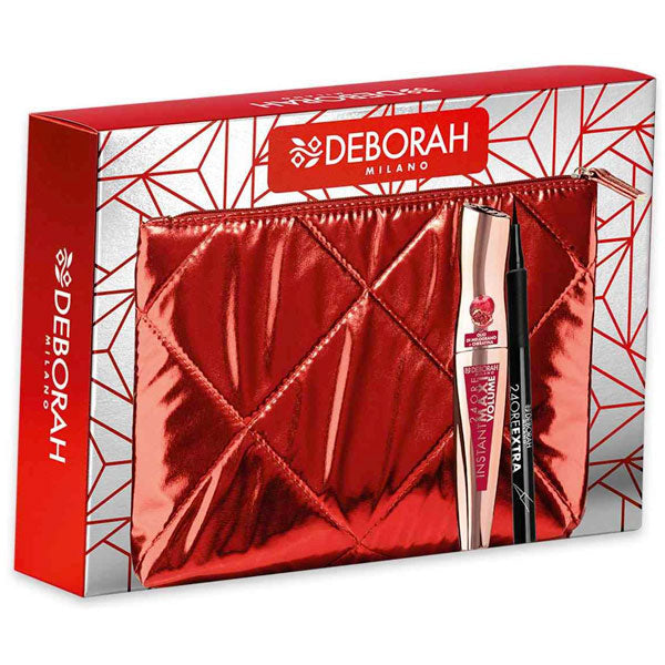 Deborah Cofanetto Mascara Instant Maxi Volume + Eyeliner 24 Ore