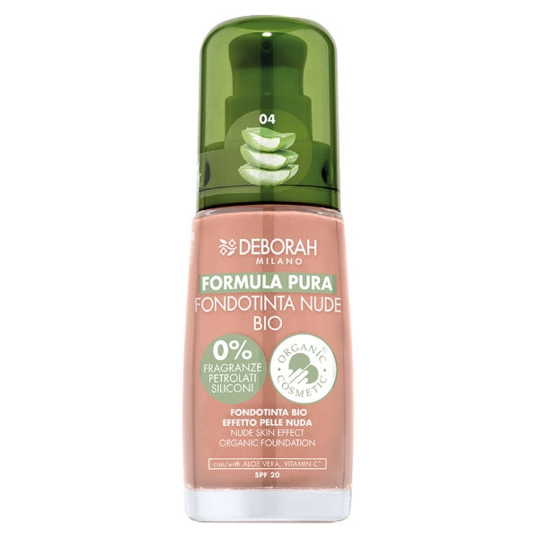 Deborah Fondotinta Nudebio Formula Pura 04