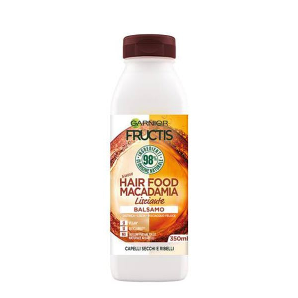 Garnier Fructis Balsamo Hair Food Macadamia Lisciante 350 ml