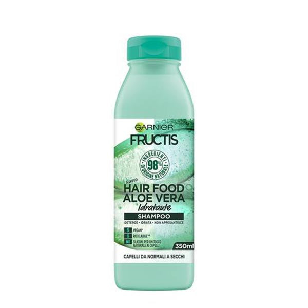 Garnier Fructis Shampoo Hair Food Aloe Vera Idratante 350 ml