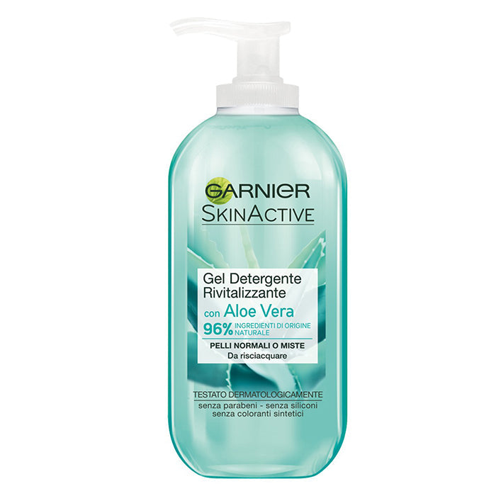 Garnier Skin Active Gel Detergente Rivitalizzante Aloe 200 ml