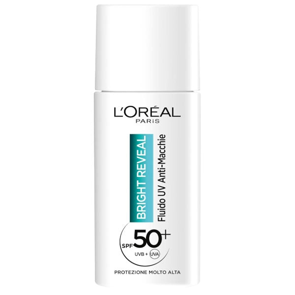 L’Oréal Bright Reveal Fluido UV Anti Macchie SPF 50+ 50 ml
