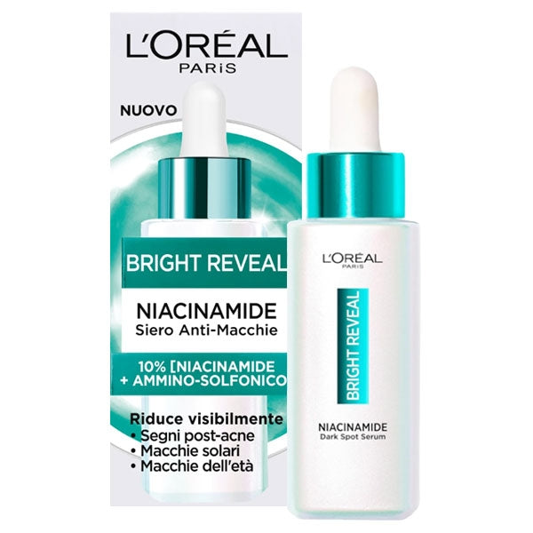L’Oréal Bright Reveal Niacinamide Siero Anti Macchie 30 ml