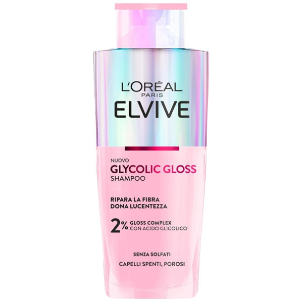 L’Oréal Elvive Glycolicgloss Shampoo Senza Solfati 200 ml