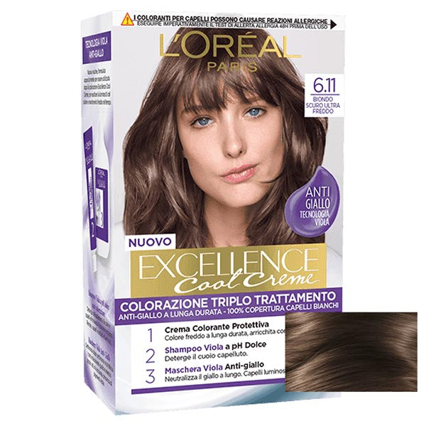 L’Oréal Excellence Biondo Scuro Ultra Freddo 6.11